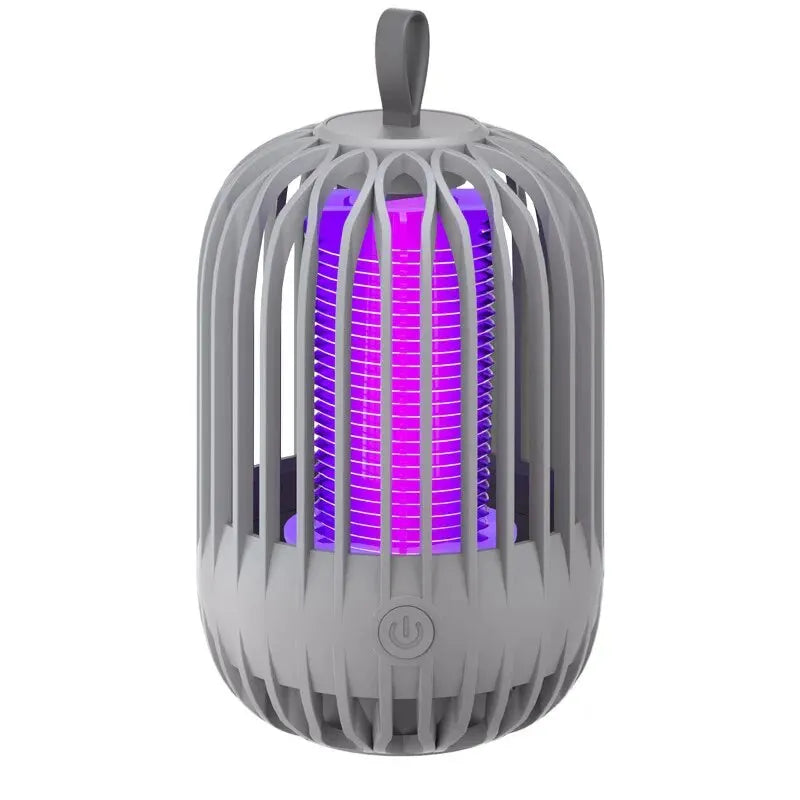 Elektrische Mückenlampe LumiCage | USB-Akku | LED-Nachtlicht & Insektenfalle | Für Innen & Camping | 13,5 x 8,5 cm