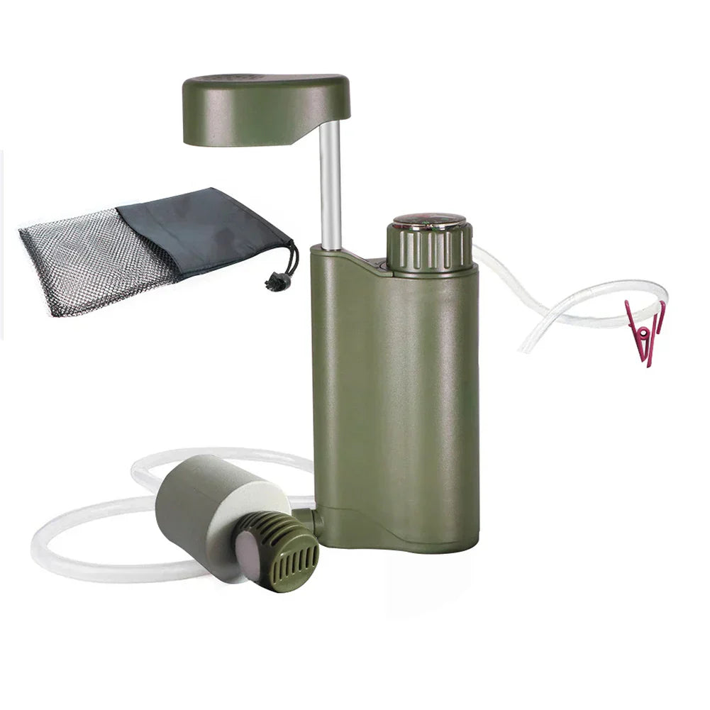 Outdoor Wasserfilter PureTrek Survival | 5000 L Filterleistung | 4-Stufen-Filtersystem | Kompakt & Robust