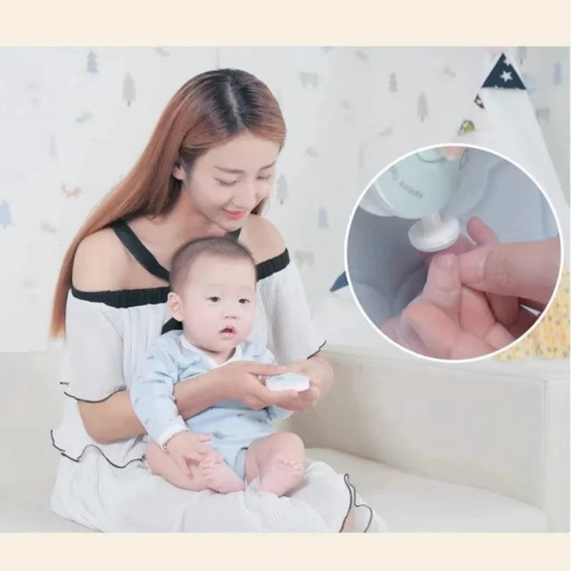 BabyNail Care | Elektrischer Babynageltrimmer | Sicher & Leise | Tragbar & Hygienisch