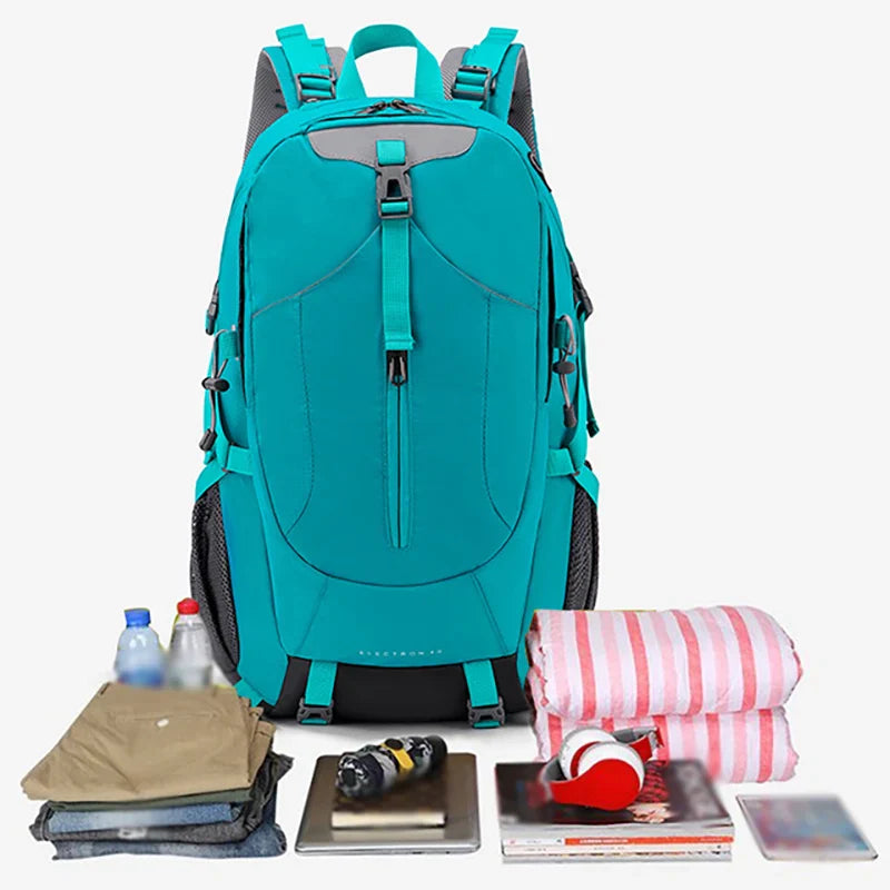 Reiserucksack TrekVault 40 | 40 L Outdoor-Rucksack mit Regenhülle | Für Wandern, Reisen & Alltag | 31 × 20 × 52 cm