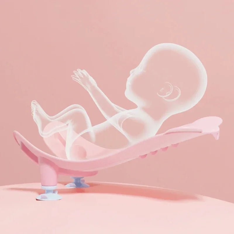 BabyLuvo Waschhilfe | Ergonomische Baby-Po-Schale | Sanft & Hygienisch | Aus BPA-freiem PP-Kunststoff