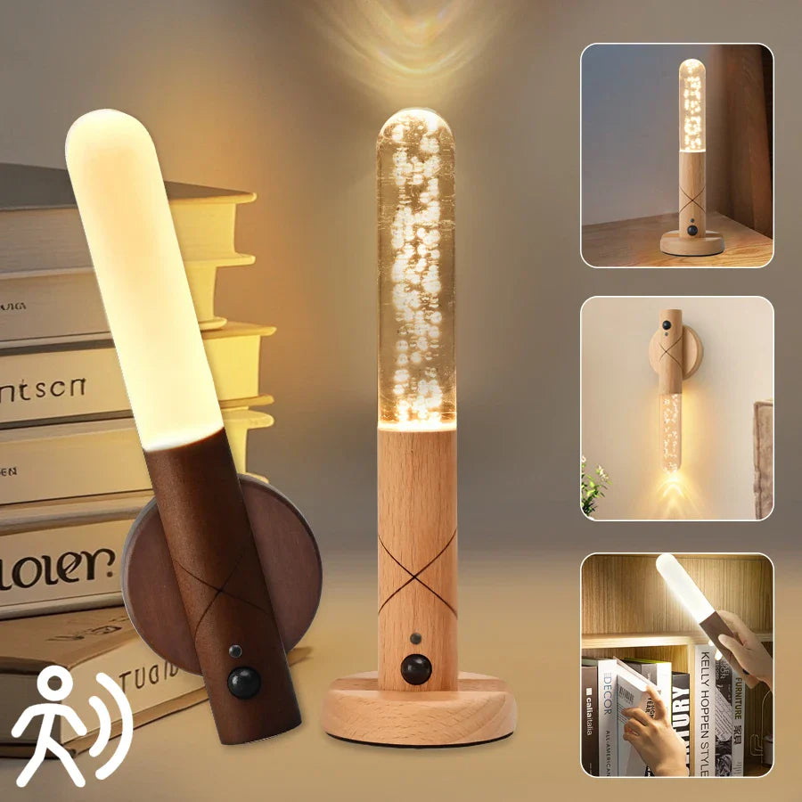 Magnetische LED Tischlampe | Tragbar & Wiederaufladbar | Touch-Steuerung & Dimmbar | 3 Farbtemperaturen