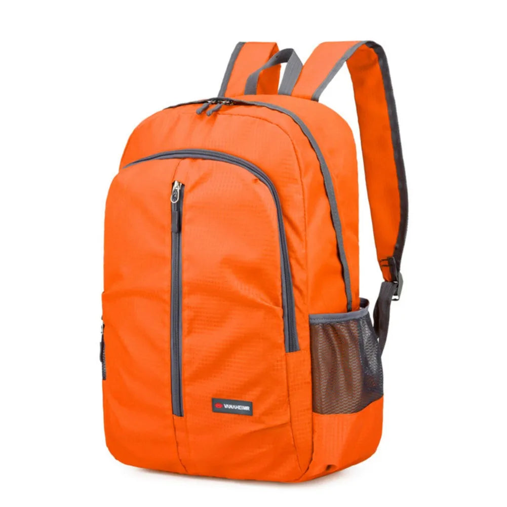TrekLoom Faltbarer Outdoor Rucksack 30L | Ultraleicht & Wasserdicht | Für Camping, Reisen & Wandern | Unisex Design