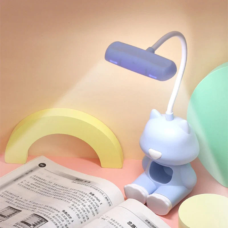 Luminivi Tragbares Mini LED-Licht | Wiederaufladbar & Kompakt | Mit 200 mAh Akku | In Blau, Rosa oder Grün | ≤36V