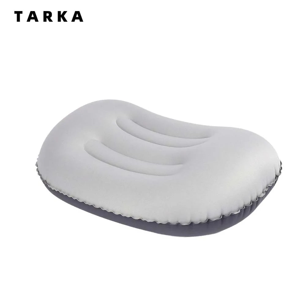 AirNest Aufblasbares Outdoor-Kissen | Komprimierbar & Faltbar | Nackenstütze für Camping, Wandern & Reisen