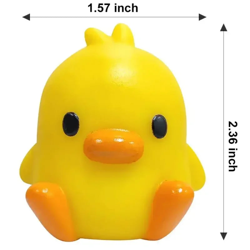Nachtlicht Kleine Ente | LED Deko Lampe | Emaille | 6x4,5x6 cm