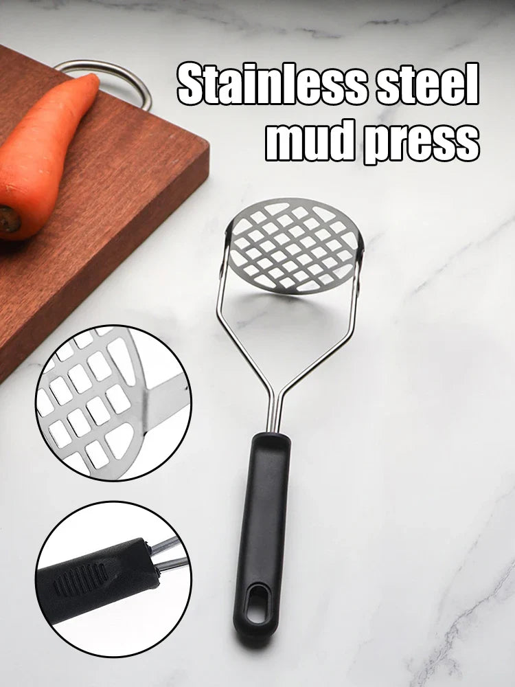 Kartoffelstampfer Magrido| Ergonomisch & Effizient | Edelstahl | Für Kartoffeln, Avocado & mehr