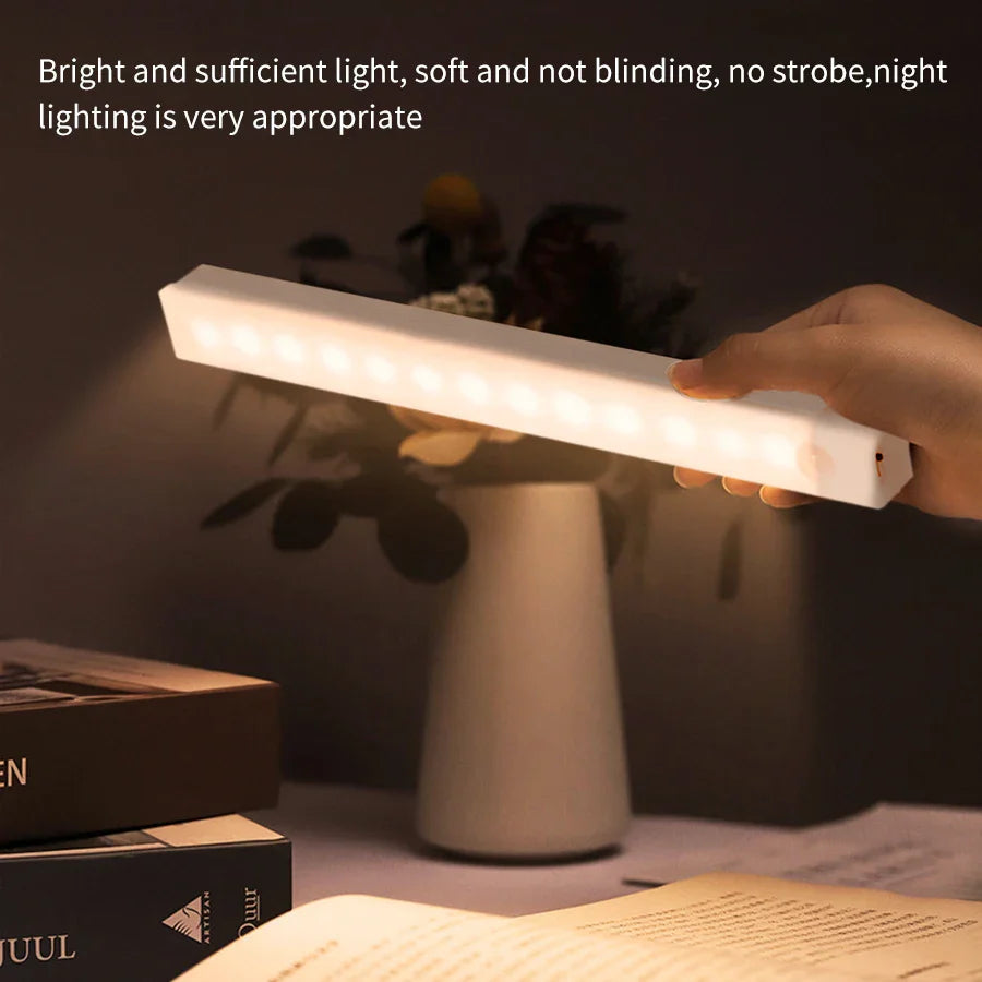 SenseLite Motion LED | Wiederaufladbares Sensorlicht mit Magnetbefestigung | Warmweiß | Für Schrank, Bett & Flur