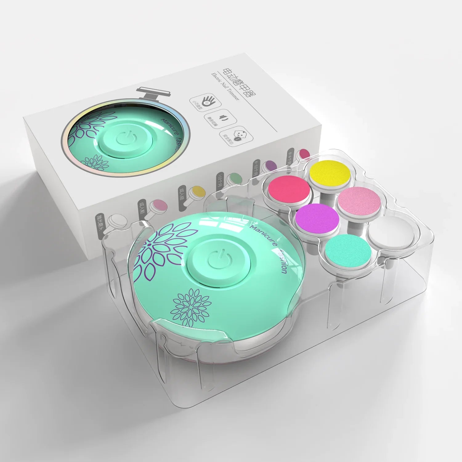 BabyNail Care | Elektrischer Babynageltrimmer | Sicher & Leise | Tragbar & Hygienisch