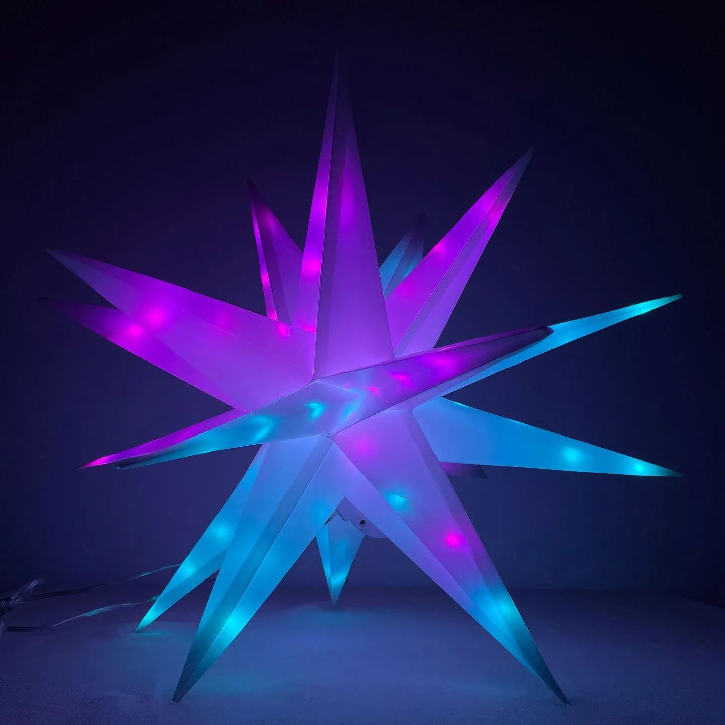 Smart LED RGB Sternlicht | Musik-Sync & App-Steuerung | Bluetooth | 25 cm
