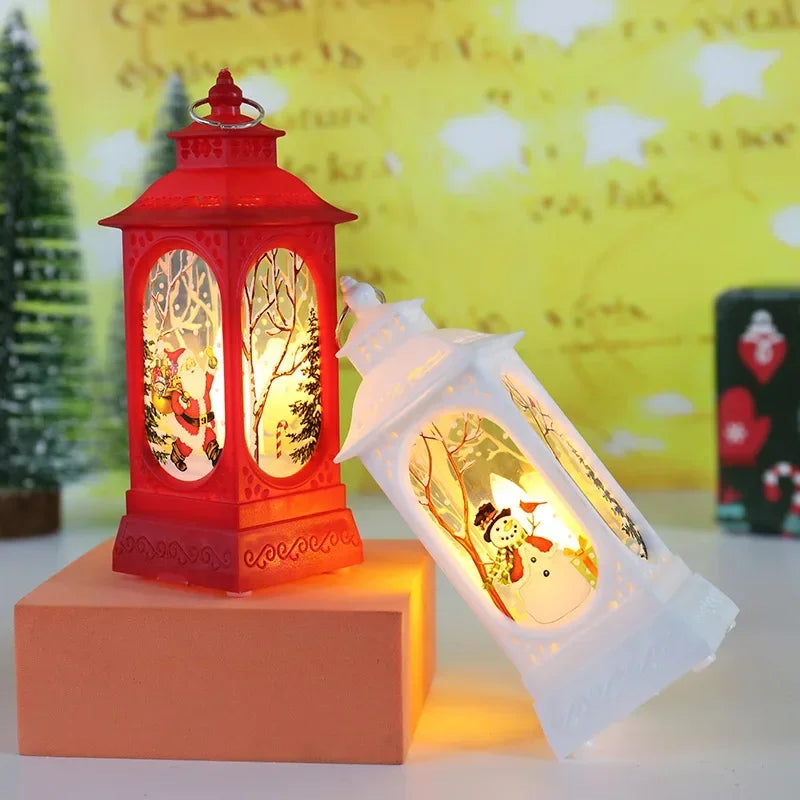 Weihnachtslaterne LED | Warmweiß | Dekorative Hängelampe | Weihnachtsdeko 2025