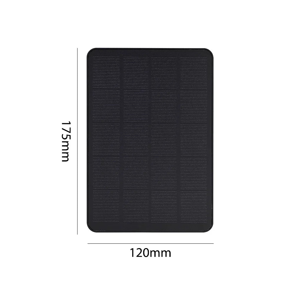 SunCharge Micro 10W Solarpanel | Monokristallin | IPX6 Wasserdicht | Micro-USB | Für Kameras, Beleuchtung & kleine Solarsysteme