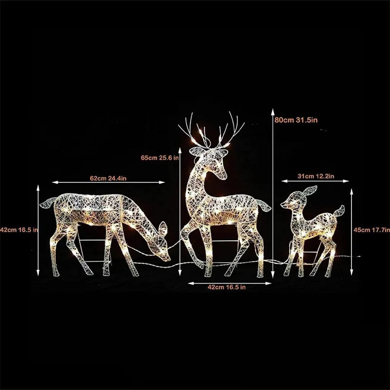FrostDeer - Elch-Hirsch Weihnachtsdekoration