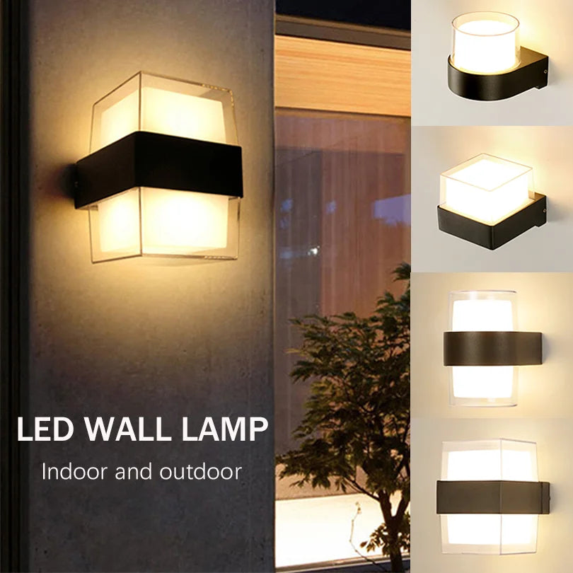 LED-Außenwandleuchte LumaGuard Pro | 6W/12W | IP66 Wasserdicht | Radarbewegungssensor & Dämmerungsschaltung