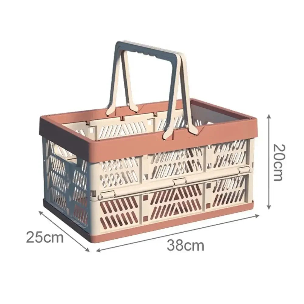 Foldex Aufbewahrungskorb | Faltbar & Belastbar | Bis 7 kg Tragkraft | Platzsparendes Design