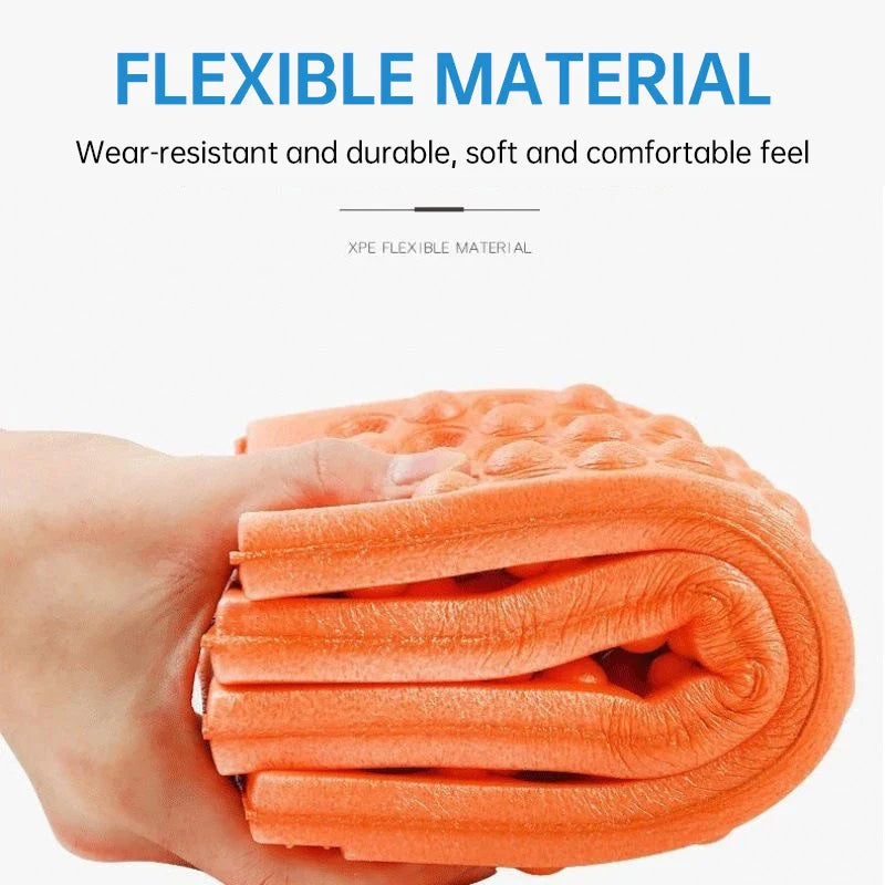 Outdoor Sitzkissen Faltbar | Wasserdicht & Ultraleicht | TrekFold XPE Isomatte für Wandern & Camping