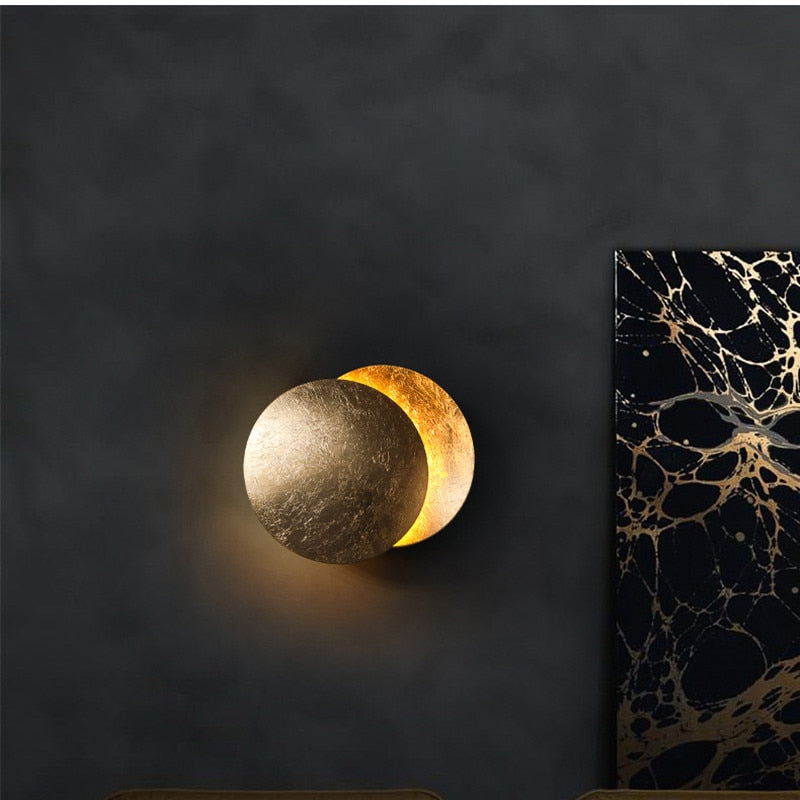 MidnightLuxe - Sonnenfinsternis-Wandleuchte
