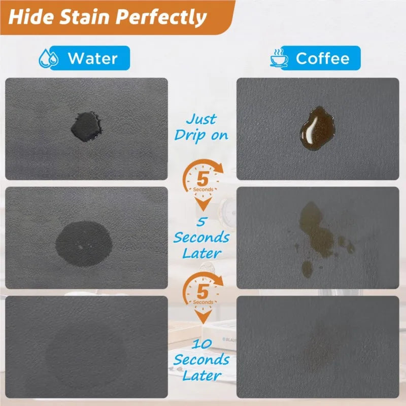 Pureterra | Küchenmatte Super-Absorbierend | Rutschfest & Waschbar | Diatomit-Design | Oval & Langform | Komfort Teppich für Küche & Bad