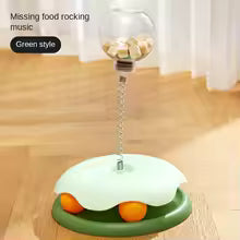 Snackuro Katzenspielzeug Snackball | Interaktiver Leckerli-Spender & Tumbler | Anti-Roll-Design | Für Katzen & kleine Hunde