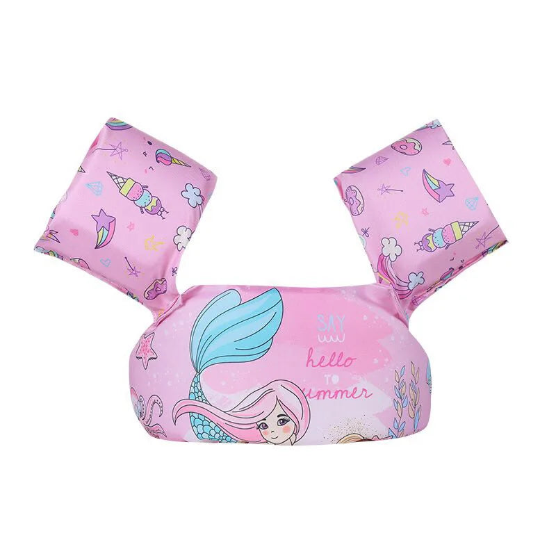 FLOTTY Kids Schwimmhilfe | Schwimmweste mit Armflügeln | Verstellbare Doppel-Schnalle | Für Kinder bis 25 kg