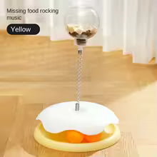 Snackuro Katzenspielzeug Snackball | Interaktiver Leckerli-Spender & Tumbler | Anti-Roll-Design | Für Katzen & kleine Hunde