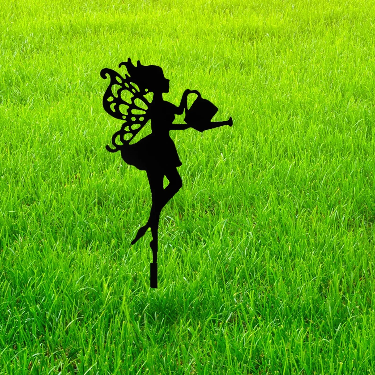 Mythoria Gartenfigur | Gartenfigur Metall | Fantasy Design | Rostoptik | Für Innen- & Außendekoration