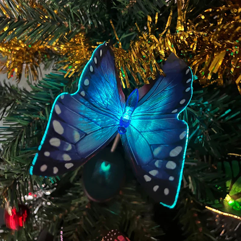 LichtFlügel Solar-Schmetterlingslichter 2er-Set | Bunt & Stimmungsvoll | Für Garten, Balkon, Feste & Hochzeiten