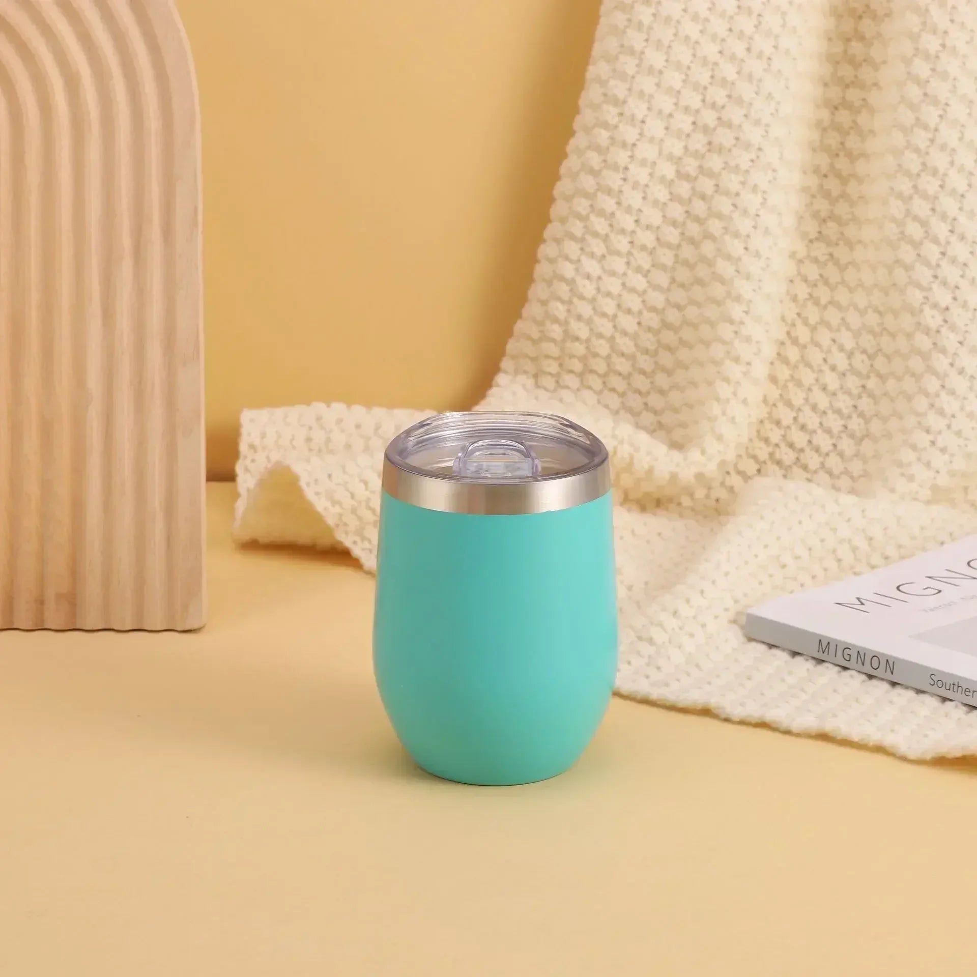 SipMate | Thermobecher 360 ml | Doppelwandiger Edelstahl | Isoliert & Tragbar | To-Go-Becher für Kaffee & Tee