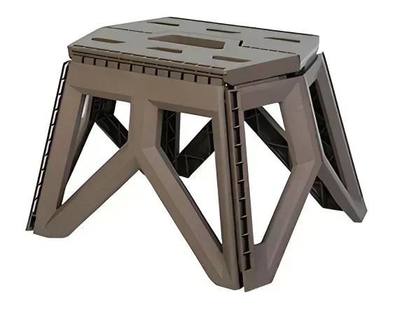 CampFold Klapphocker | Faltbarer Outdoor-Hocker | Hohe Tragkraft | Kompakt & Wetterfest