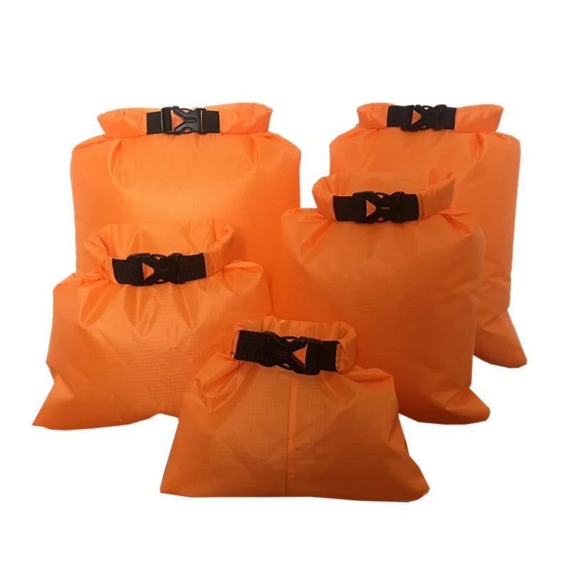 Dry Bag Set Sealon | Wasserdicht & Sanddicht | 5er-Set (1,5L–6L) | Für Reise, Strand & Outdoor