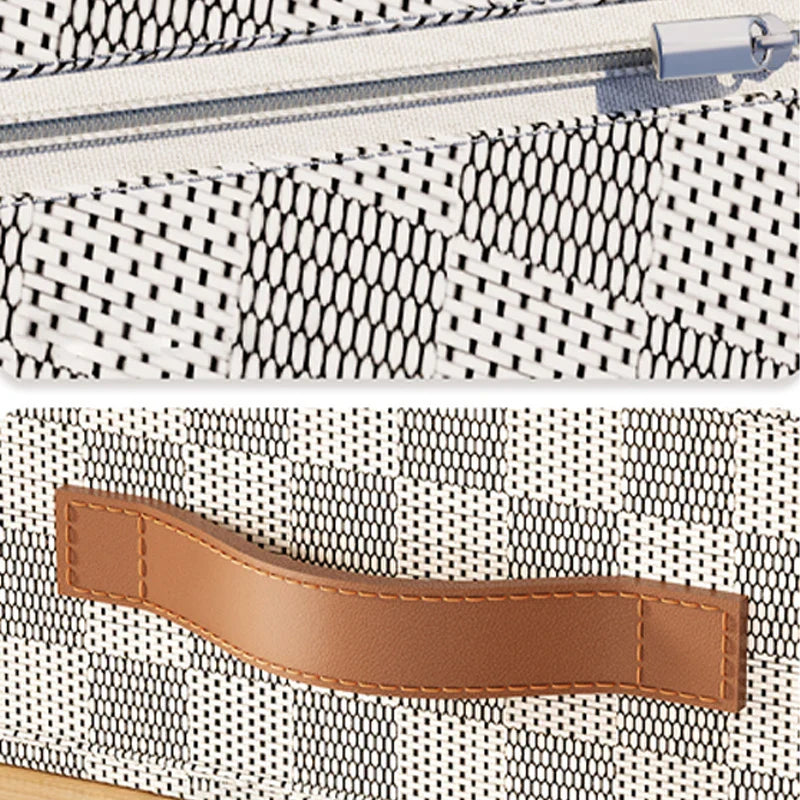 OrgaNest Schubladen Organizer Box | Für Unterwäsche & Socken | Faltbar & Platzsparend | Hochwertiges Polyester