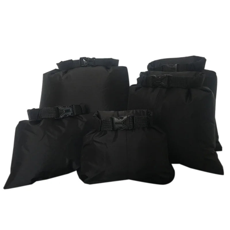 Dry Bag Set Sealon | Wasserdicht & Sanddicht | 5er-Set (1,5L–6L) | Für Reise, Strand & Outdoor