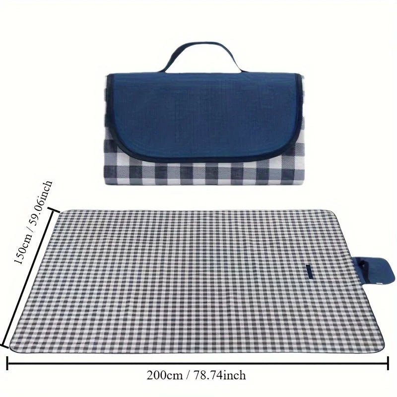 Picknickdecke Travella | Sand- & Wasserdicht | Extra Groß 203x145 cm | Für Strand & Outdoor