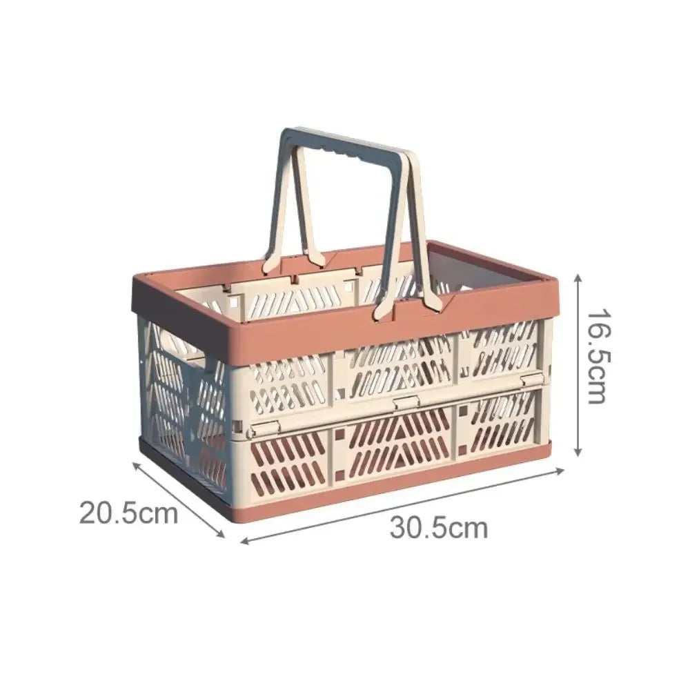 Foldex Aufbewahrungskorb | Faltbar & Belastbar | Bis 7 kg Tragkraft | Platzsparendes Design