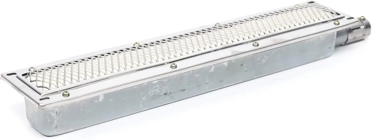 ThermaGrill Gasgrill mit Infrarot-Keramikbrenner | Edelstahl | Rechteckig 41 × 8 × 5,8 cm | Rauchfrei & Energieeffizient | Für Gastronomie & Outdoor