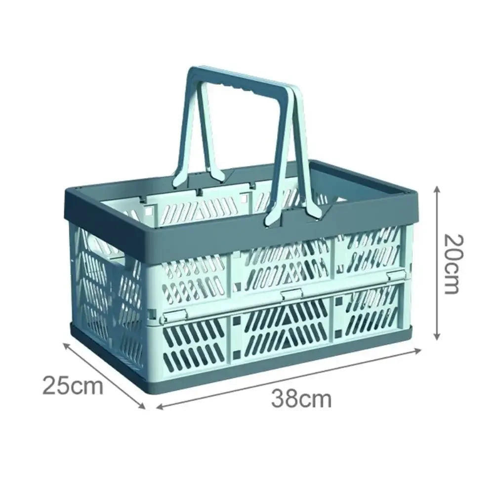 Foldex Aufbewahrungskorb | Faltbar & Belastbar | Bis 7 kg Tragkraft | Platzsparendes Design