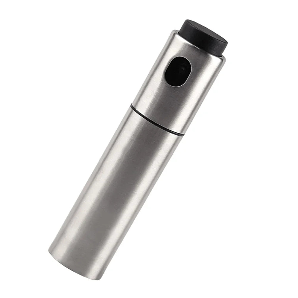 Ölsprüher CULINARA FineMist | 100 ml Edelstahl Sprühflasche | Für Öl, Essig & BBQ | Nachfüllbar & Feindosierend