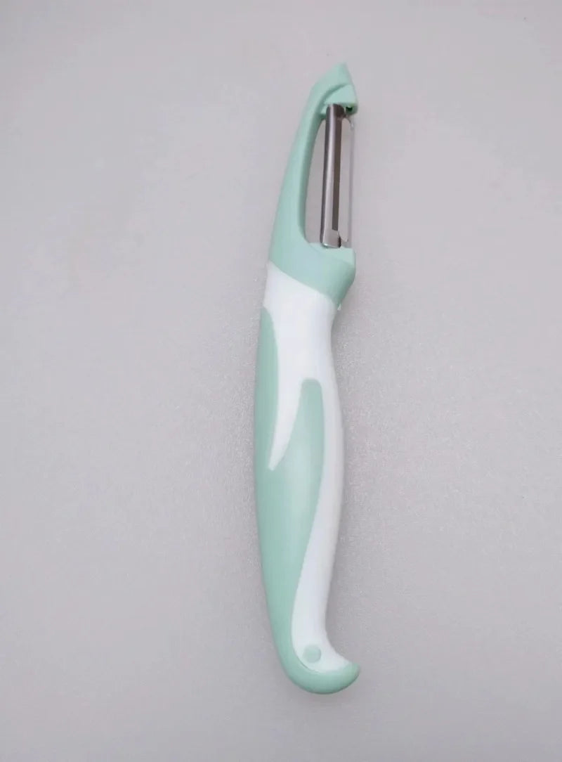 Peelino Gemüseschäler mit Edelstahlklinge & ergonomischem Griff | 18,3 × 2,4 cm | Für Obst & Gemüse | Spülmaschinengeeignet