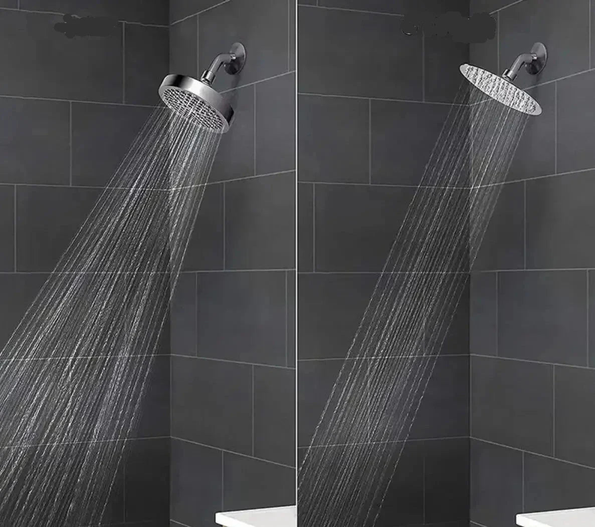 AquaLure Regendusche Deckenmontage | Starker Wasserstrahl | Luxuriöses Spa-Gefühl | Hochwertiges ABS