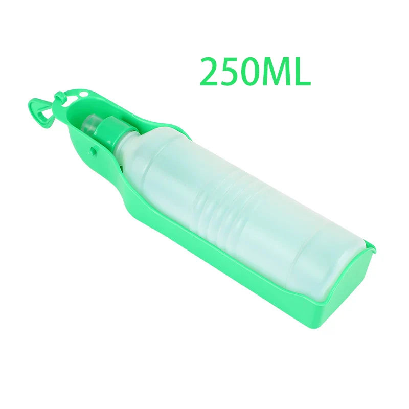 PawHydro Hunde-Wasserflasche To-Go | Faltbar & Auslaufsicher | Für Unterwegs & Reisen | Inkl. Trinknapf