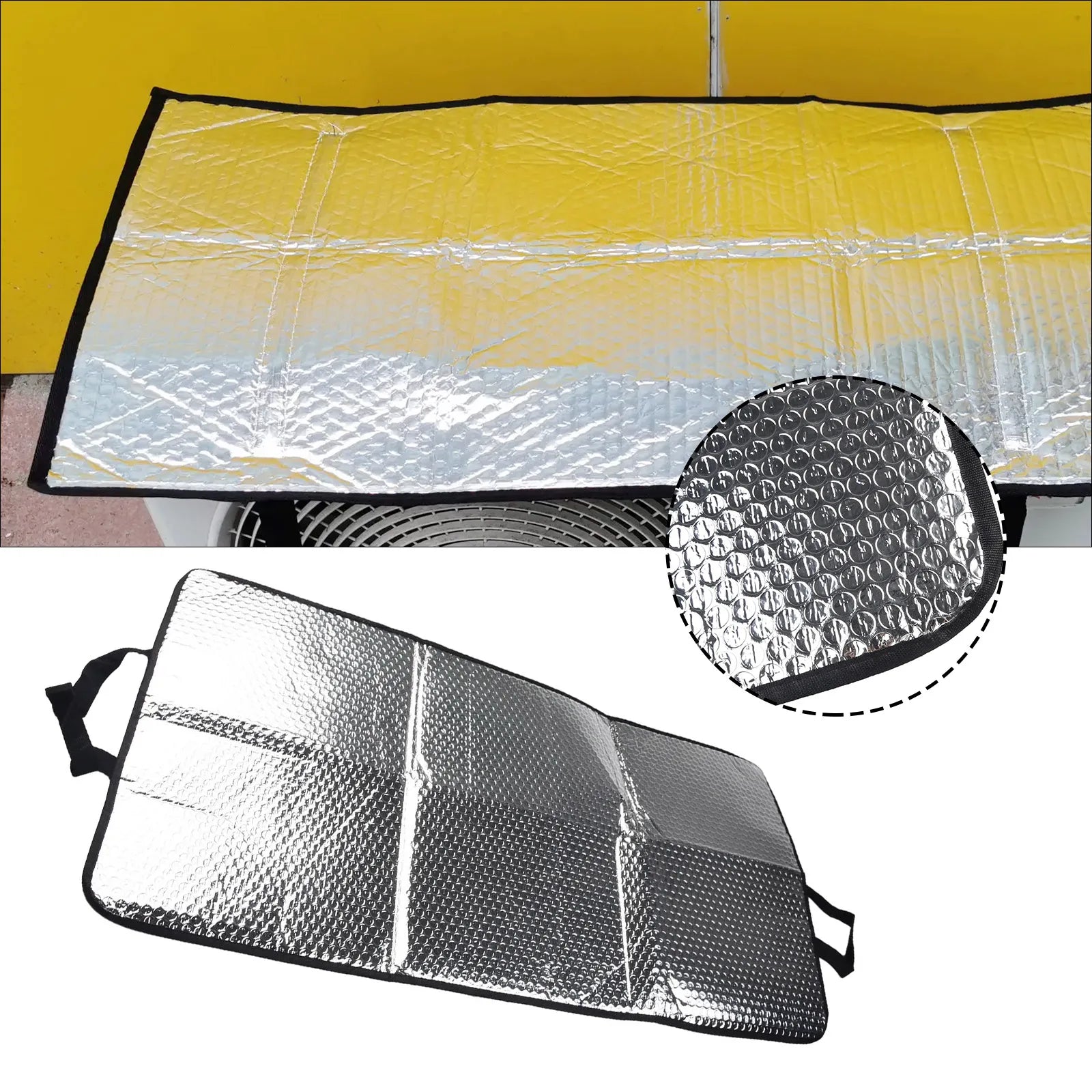 Klimaanlagen-Abdeckung Climavera Shield95 | 46 × 95 cm | Wasserdicht & UV-beständig | Für Außenklimageräte – Schutz vor Sonne, Regen & Staub