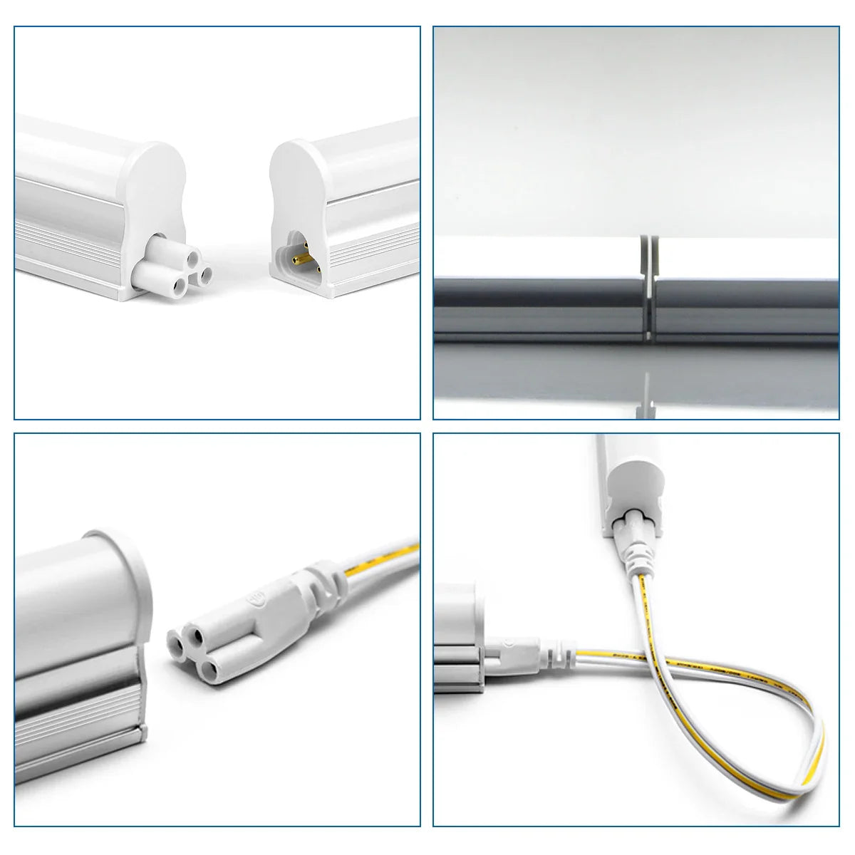 LumiLine T5 LED Lichtleiste 50 cm | 15 W | Neutral-, Warm- & Kaltweiß | Aluminiumgehäuse | Energieeffizient & Flimmerfrei