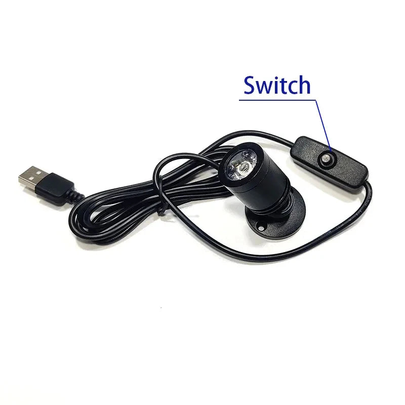Mini LED Spot LuxoDot | 1W/3W | USB-Spotlicht für Vitrinen & Deko | Warm- & Kaltweiß | Aluminiumgehäuse
