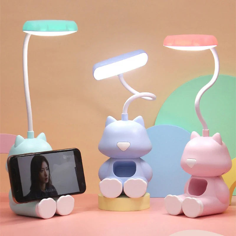 Luminivi Tragbares Mini LED-Licht | Wiederaufladbar & Kompakt | Mit 200 mAh Akku | In Blau, Rosa oder Grün | ≤36V