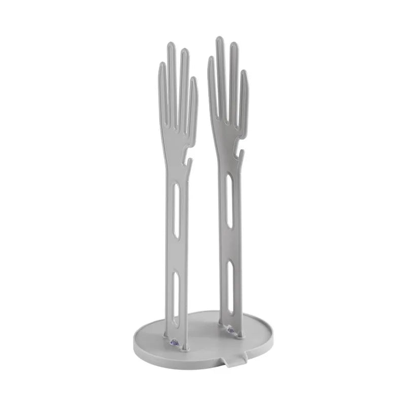 TROCKINO Trockengestell für Küchenhandschuhe | Handschuhhalter & Abtropfständer | Platzsparend & Hygienisch | 34×16×13 cm