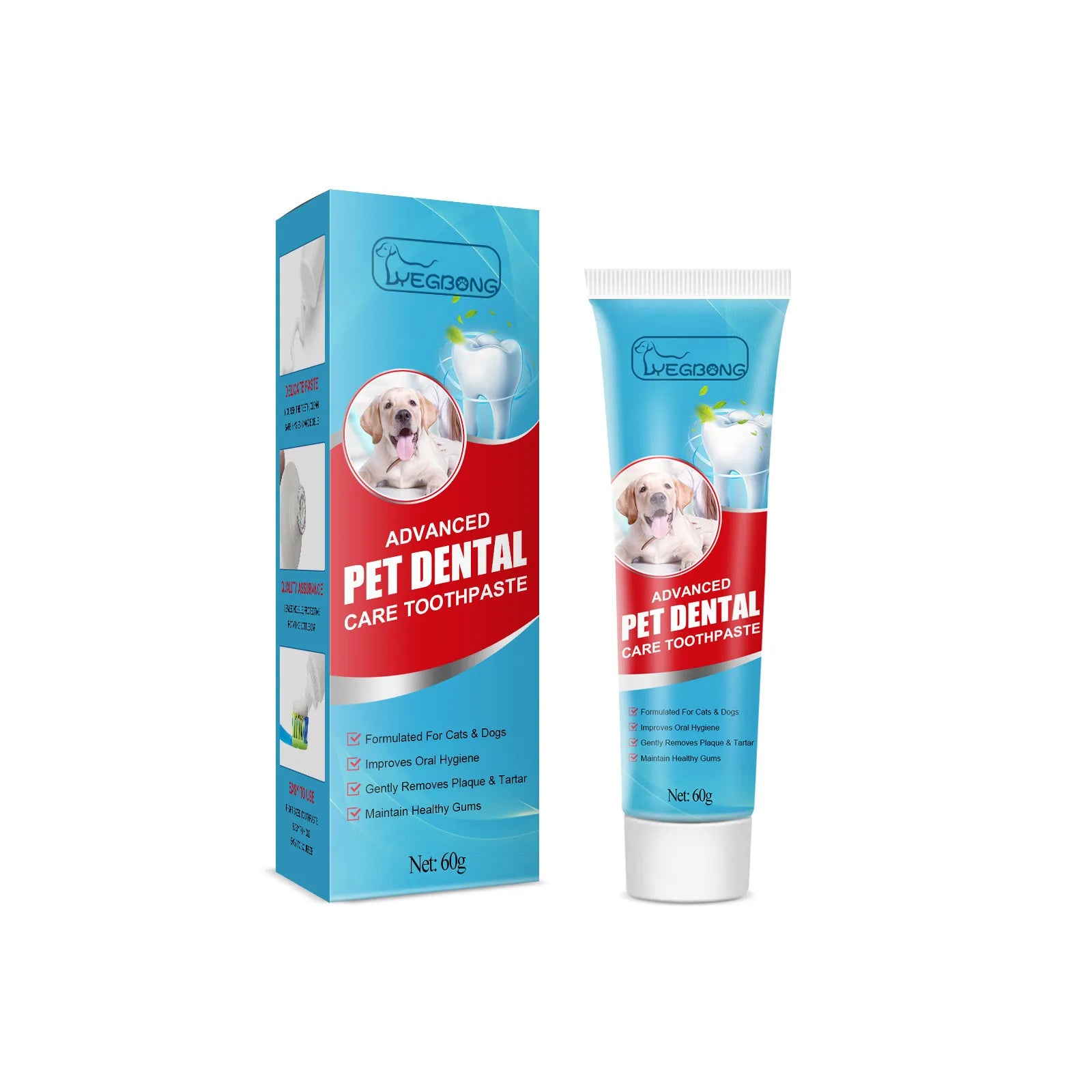 Dentikat Katzen-Zahnbürste | Weiche Borsten für sanfte Maulpflege | Für gesunde Zähne & frischen Atem