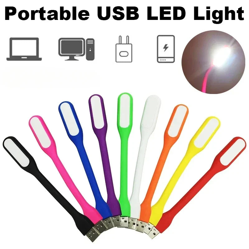FlexiLight | USB LED Lampe | 360° Drehbar & Stromsparend | Flexibler Hals