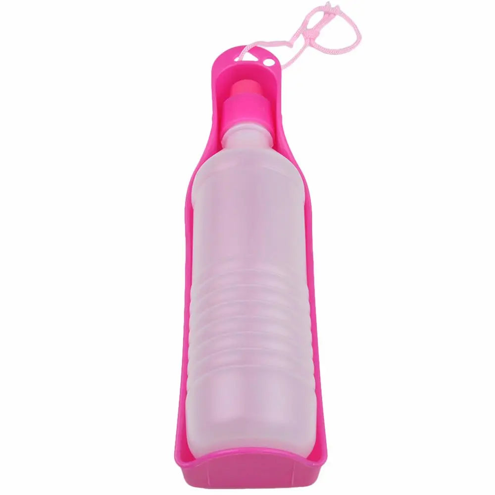 AquaPaw | Tragbare Hunde-Trinkflasche | Auslaufsicher & BPA-frei | 250ml/500ml | Für Unterwegs