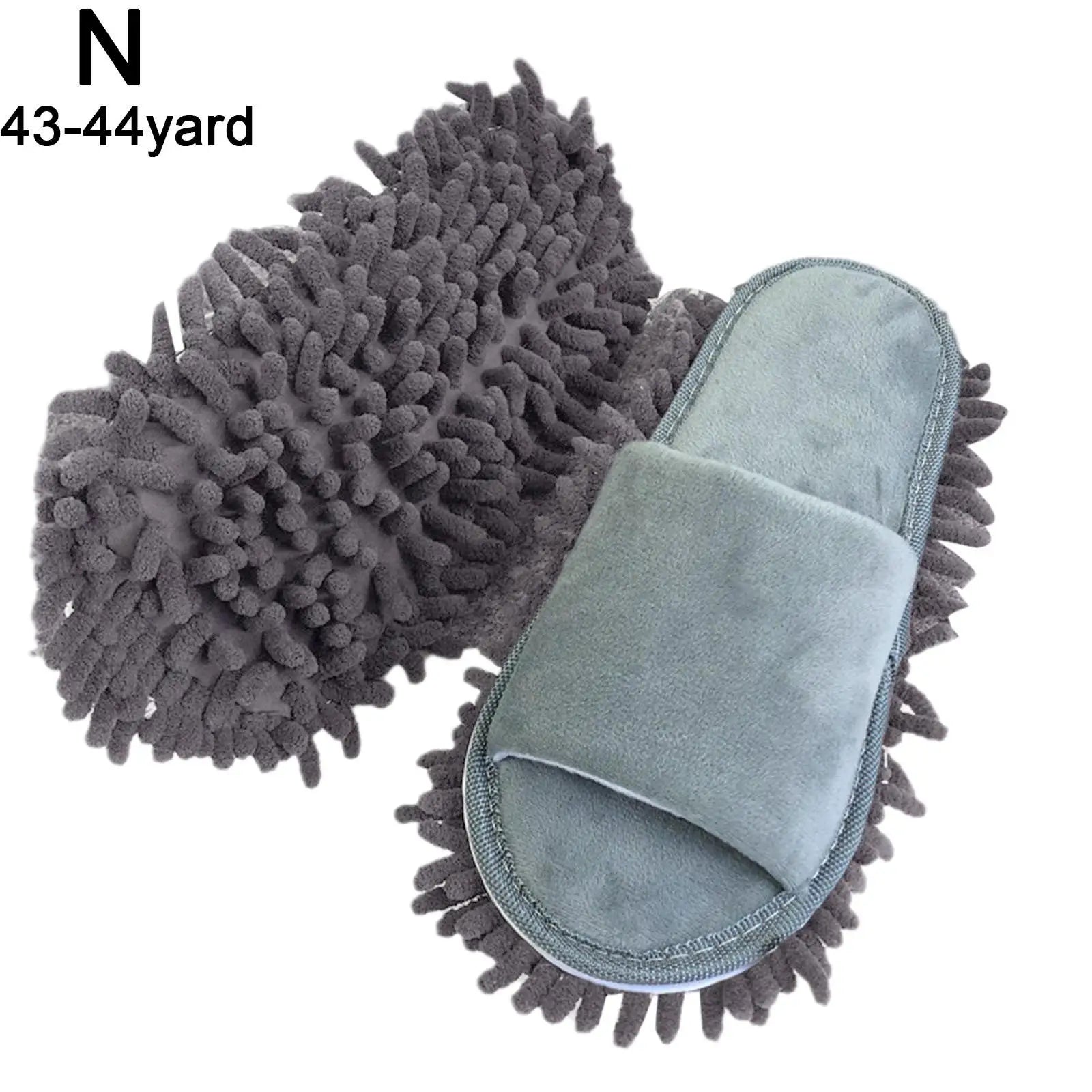 CleanSteps Mikrofaser Putzpantoffeln | 2-in-1 Hausschuhe & Wischmop | Waschbar & Rutschfest | Für alle Böden geeignet