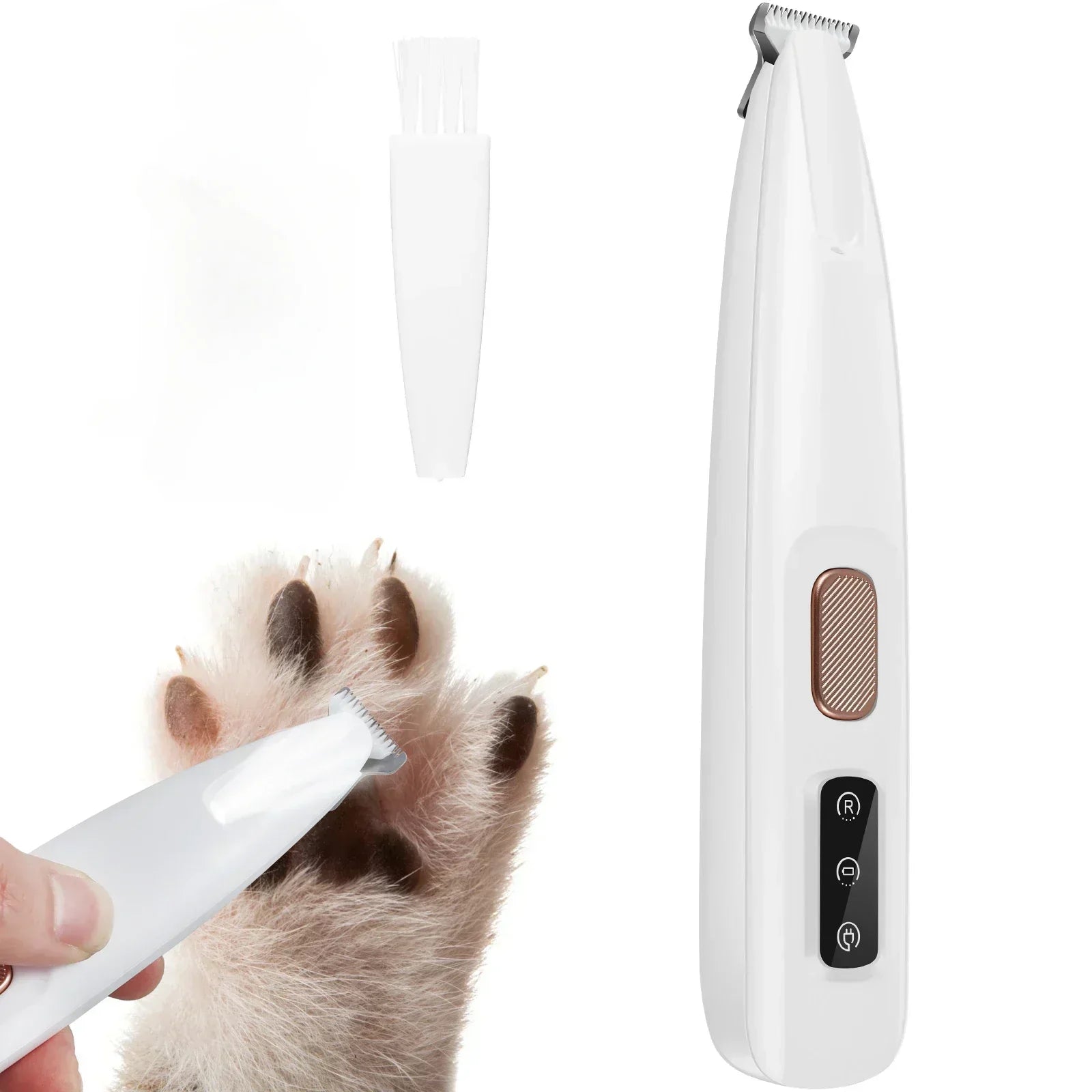 PawSpa - Geräuschloser & wasserdichter Trimmer für Katzen und Hunde
